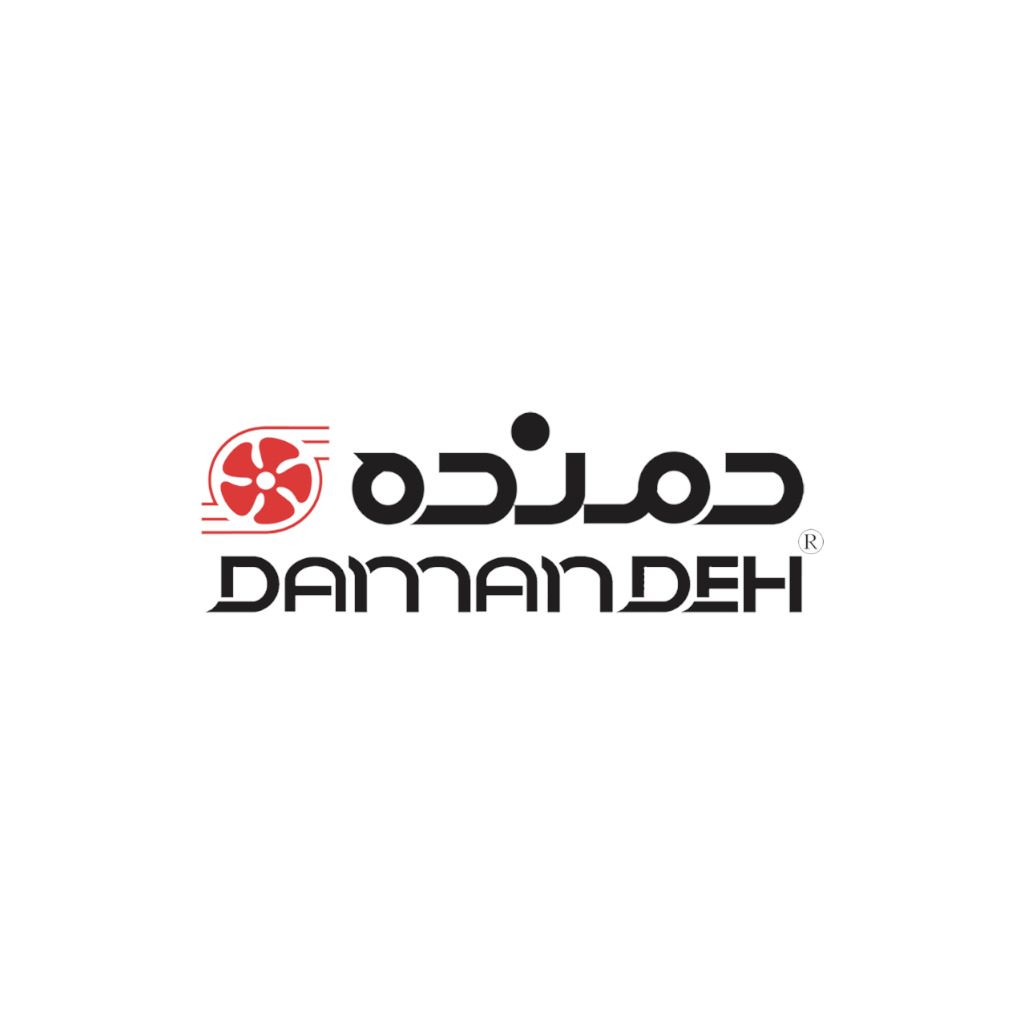 لوگوی برند دمنده